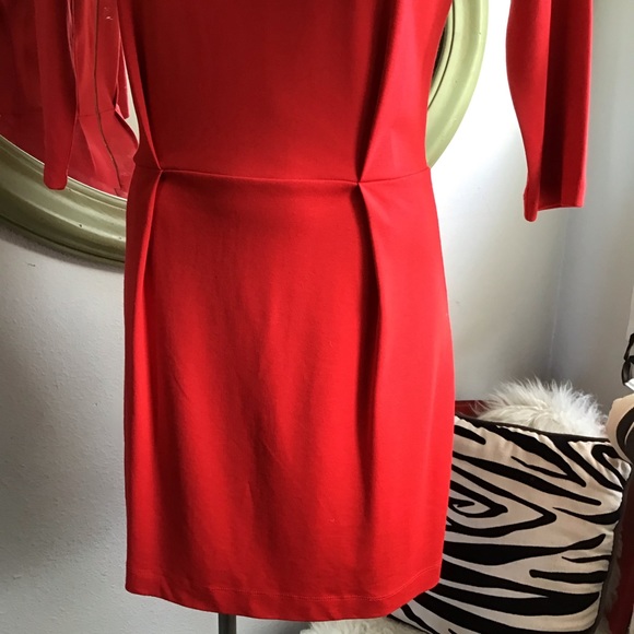 Ming Collection Red Bodycon Dress - Picture 5 of 7